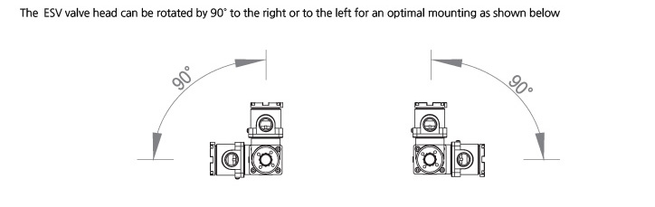 Rotatable Valve Head
